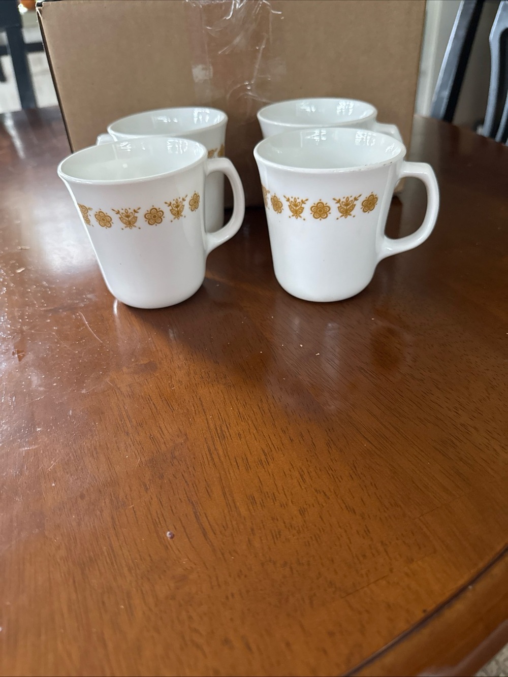 Vintage Corning Pyrex Butterfly Gold Mug Collection♥️